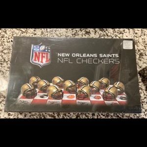 New Orleans Saints NFL checkers game